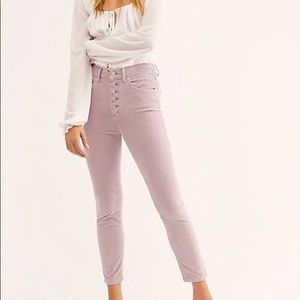 Free People • Lilac Corduroy Pants